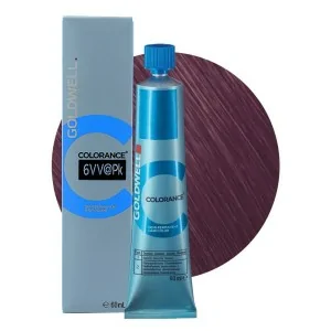 Goldwell - Tinte Colorance 6VV@PK Violeta Metalizado Rosa Brillante 60 ml Goldwell - Tinte Colorance 6VV@PK Violeta Metalizado Rosa Brillante 60 ml
