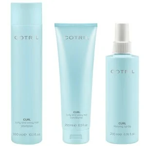 Cotril - Pack Para Rizos Curl Champú + Acondicionador + Spray Cotril - Pack Para Rizos Curl Champú + Acondicionador + Spray