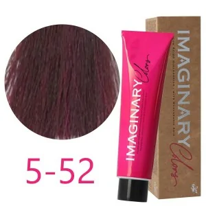 Imaginary Colors - Red and Violet Color Dye 5-52 Light Brown Mahogany Violet 100 ml Imaginary Colors - Red and Violet Color Dye 5-52 Light Brown Mahogany Violet 100 ml