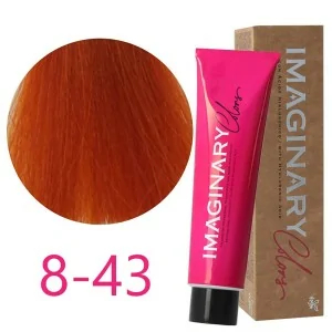 Imaginary Colors - Permanenter Kupferfarbstoff 8-43 Hellgoldblond 100 ml Imaginary Colors - Permanenter Kupferfarbstoff 8-43 Hellgoldblond 100 ml