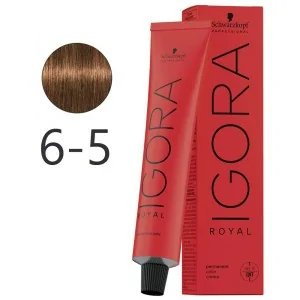 Schwarzkopf - Tintura Permanente Igora Royal 6-5 Biondo Scuro Dorato 60 ml Schwarzkopf - Tintura Permanente Igora Royal 6-5 Biondo Scuro Dorato 60 ml