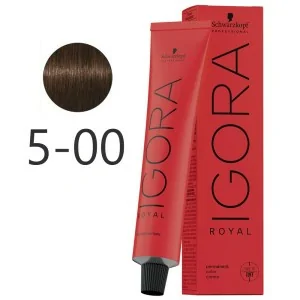 Schwarzkopf - Permanent Dye Igora Royal 5-00 Intense Natural Light Kastanie 60 ml Schwarzkopf - Permanent Dye Igora Royal 5-00 Intense Natural Light Kastanie 60 ml