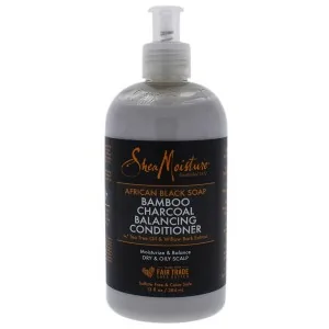 Shea Moisture - Acondicionador de Limpieza Profunda African Black Soap Bamboo Charcoal 384 ml Shea Moisture - Acondicionador de Limpieza Profunda African Black Soap Bamboo Charcoal 384 ml
