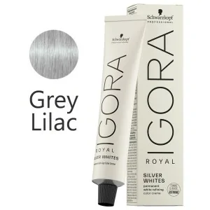 Schwarzkopf - Tinte Igora Royal Silver Whites Gris Liláceo 60 ml Schwarzkopf - Tinte Igora Royal Silver Whites Gris Liláceo 60 ml
