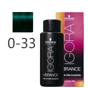 Schwarzkopf - Tonalizador Igora Vibrance 0-33 Concentrado Mate 60 ml Schwarzkopf - Tonalizador Igora Vibrance 0-33 Concentrado Mate 60 ml