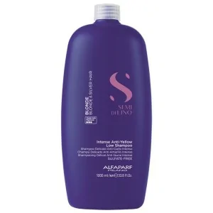 Alfaparf - Champú Semi di Lino Blonde Anti-Yellow Low 1000 ml Alfaparf - Champú Semi di Lino Blonde Anti-Yellow Low 1000 ml