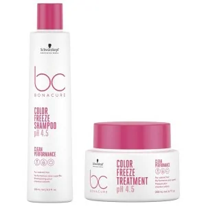 Schwarzkopf - Pack BC Bonacure Clean Color Freeze Shampoo 250 ml + Trattamento 200 ml Schwarzkopf - Pack BC Bonacure Clean Color Freeze Shampoo 250 ml + Trattamento 200 ml