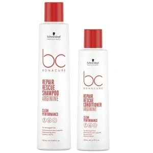 Schwarzkopf - Pack BC Bonacure Repair Rescue Champú 250 ml + Acondicionador 200 ml Schwarzkopf - Pack BC Bonacure Repair Rescue Champú 250 ml + Acondicionador 200 ml