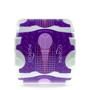Indigo - Plantillas para Uñas Nail Forms - 1 unidad 200 piezas Indigo - Plantillas para Uñas Nail Forms - 1 unidad 200 piezas
