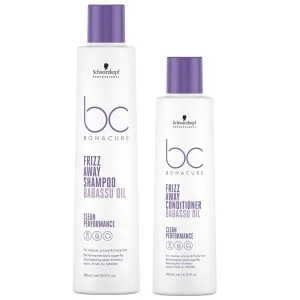 Schwarzkopf - Pack BC Bonacure Clean Frizz Away Shampoo 250 ml + Conditioner 200 ml Schwarzkopf - Pack BC Bonacure Clean Frizz Away Shampoo 250 ml + Conditioner 200 ml
