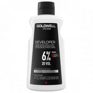 Goldwell - Loción Reveladora System Topchic 6% 20 vol 1000ml Goldwell - Loción Reveladora System Topchic 6% 20 vol 1000ml