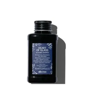 Davines - Champú Sedoso para Cabellos Rubios Heart of Glass Silkening 90 ml Davines - Champú Sedoso para Cabellos Rubios Heart of Glass Silkening 90 ml