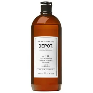 Depot - Sebulo regulierendes und schuppenhemmendes Shampoo Nº102 Anti-Schuppen & Talgkontrolle 1000 ml Depot - Sebulo regulierendes und schuppenhemmendes Shampoo Nº102 Anti-Schuppen & Talgkontrolle 1000 ml