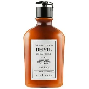 Depot - Kaolin Sebumregulierendes Shampoo Nr. 107 White Clay Sebum Control 250 ml Depot - Kaolin Sebumregulierendes Shampoo Nr. 107 White Clay Sebum Control 250 ml