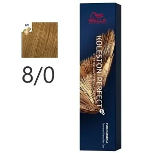 Wella - Crema Permanente Koleston PerfectMe+ 8/0 Rubio Claro 60 ml Wella - Crema Permanente Koleston PerfectMe+ 8/0 Rubio Claro 60 ml