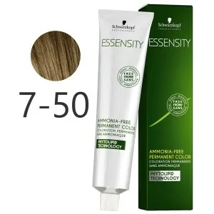 Schwarzkopf - Tinte Permanente Sin Amoniaco Essensity 7-50 Rubio Medio Dorado Natural 60 ml Schwarzkopf - Tinte Permanente Sin Amoniaco Essensity 7-50 Rubio Medio Dorado Natural 60 ml
