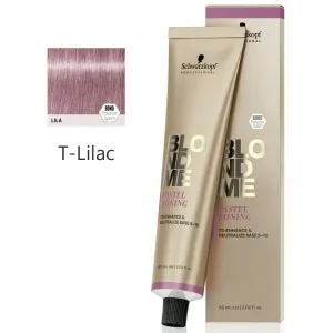 Schwarzkopf - Crema Matizadora Pastel BlondMe T-Lilac 60 ml Schwarzkopf - Crema Matizadora Pastel BlondMe T-Lilac 60 ml