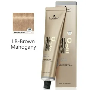 Schwarzkopf - BlondMe Lift & Blend LB-Brown Mahogany 60 ml Schwarzkopf - BlondMe Lift & Blend LB-Brown Mahogany 60 ml