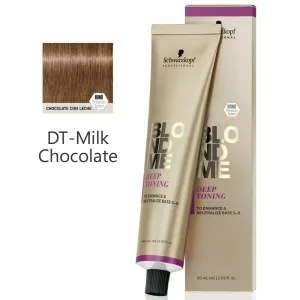 Schwarzkopf - Crema Matizadora Intensa BlondMe DT-Milk Chocolate 60 ml Schwarzkopf - Crema Matizadora Intensa BlondMe DT-Milk Chocolate 60 ml