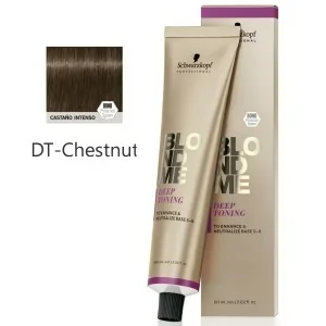 Schwarzkopf - Crema Matizadora Intensa BlondMe DT-Chestnut 60 ml Schwarzkopf - Crema Matizadora Intensa BlondMe DT-Chestnut 60 ml