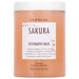 Inebrya - Mascarilla Reparadora Sakura 1000 ml Inebrya - Mascarilla Reparadora Sakura 1000 ml