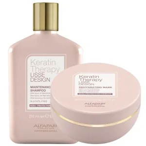 Alfaparf - Keratin Therapy Lisse Design Shampoo 250 ml + Mask 200 ml Alfaparf - Keratin Therapy Lisse Design Shampoo 250 ml + Mask 200 ml