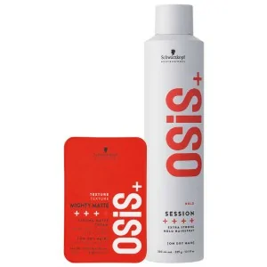 Schwarzkopf - Osis+ Pack Mighty Matte 100 ml + Session 300 ml Schwarzkopf - Osis+ Pack Mighty Matte 100 ml + Session 300 ml
