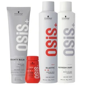 Schwarzkopf - Osis+ Pack Bounty Balm 150 ml + Dust It 10 g + Elastic 300 ml + Refresh Dust 300 ml Schwarzkopf - Osis+ Pack Bounty Balm 150 ml + Dust It 10 g + Elastic 300 ml + Refresh Dust 300 ml