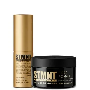 STMNT - Staygold Pack Fiber Pomade 100 ml + Spray Powder 4 g STMNT - Staygold Pack Fiber Pomade 100 ml + Spray Powder 4 g