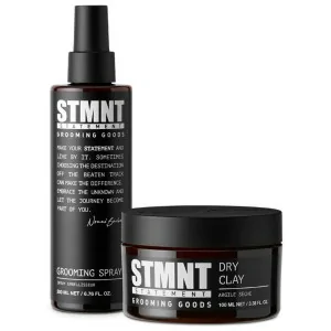 STMNT - Nomad Barber Pack Dry Clay 100 ml + Grooming Spray 200 ml STMNT - Nomad Barber Pack Dry Clay 100 ml + Grooming Spray 200 ml