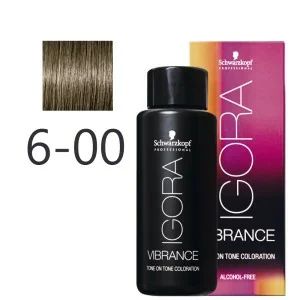 Schwarzkopf - Igora Vibrance 6-00 Intense Natural Dark Blonde 60 ml Schwarzkopf - Igora Vibrance 6-00 Intense Natural Dark Blonde 60 ml