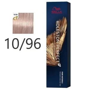 Wella - Permanent Creme Colour Koleston PerfectMe+ 10/96 Platinum Blonde Violet Cendre 60 ml Wella - Permanent Creme Colour Koleston PerfectMe+ 10/96 Platinum Blonde Violet Cendre 60 ml