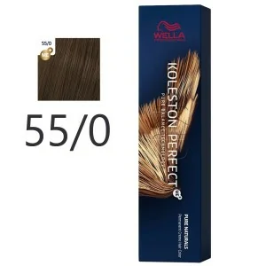 Wella - Permanent Creme Colour Koleston PerfectMe+ 55/0 Intense Light Brown 60 ml Wella - Permanent Creme Colour Koleston PerfectMe+ 55/0 Intense Light Brown 60 ml