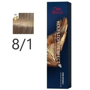 Wella - Permanent Creme Colour Koleston PerfectMe+ 8/1 Ash Light Blonde 60 ml Wella - Permanent Creme Colour Koleston PerfectMe+ 8/1 Ash Light Blonde 60 ml