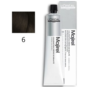 L'Oreal Professionnel - Majirel Permanent Coloration 6 Dark Blonde 50 ml L'Oreal Professionnel - Majirel Permanent Coloration 6 Dark Blonde 50 ml