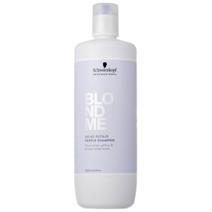 Schwarzkopf - BlondMe Bond Repair Purple Shampoo 1000 ml Schwarzkopf - BlondMe Bond Repair Purple Shampoo 1000 ml