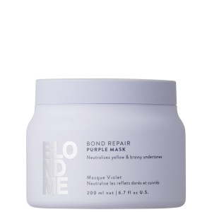 Schwarzkopf - Tratamiento Morado BlondMe Bond Repair Purple Mask 200 ml Schwarzkopf - Tratamiento Morado BlondMe Bond Repair Purple Mask 200 ml