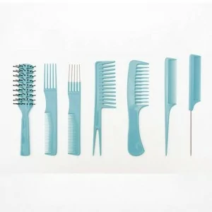 Bifull - Set de 7 Peines Gea Blue Bifull - Set de 7 Peines Gea Blue