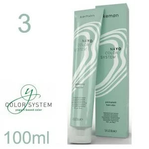 Kemon - Tinte Nayo Color Natural 3 Castaño Oscuro 100 ml Kemon - Tinte Nayo Color Natural 3 Castaño Oscuro 100 ml